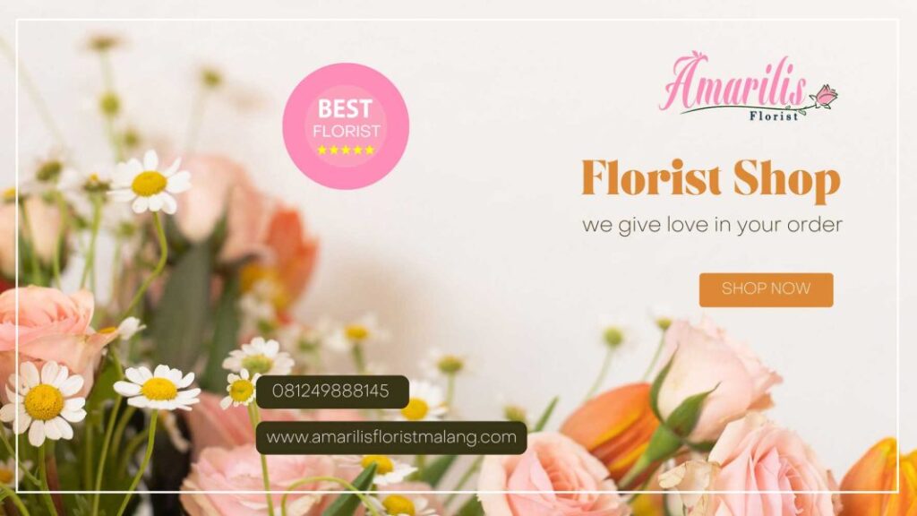 Bunga papan Amarilis Florist