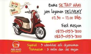 Arfand Motorent Malang Arfand Motorent